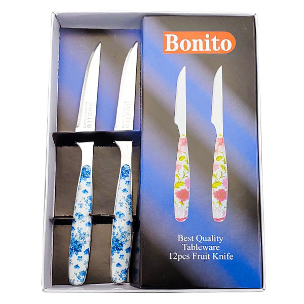 سرویس کاردمیوه خوری 12 پارچه بونیتو مدل UN-1421