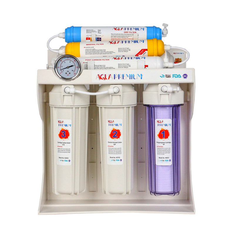 دستگاه تصفیه کننده آب آکواپرمیوم مدل A7ORP7-FG-TM