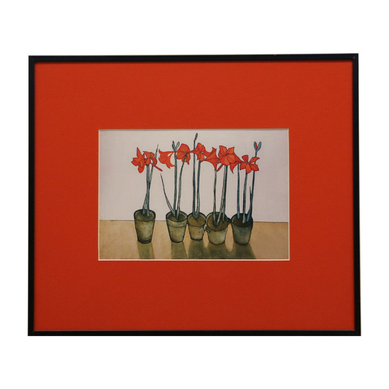 تابلو مدل نقاشی گلدانها اثر پروانه اعتمادی