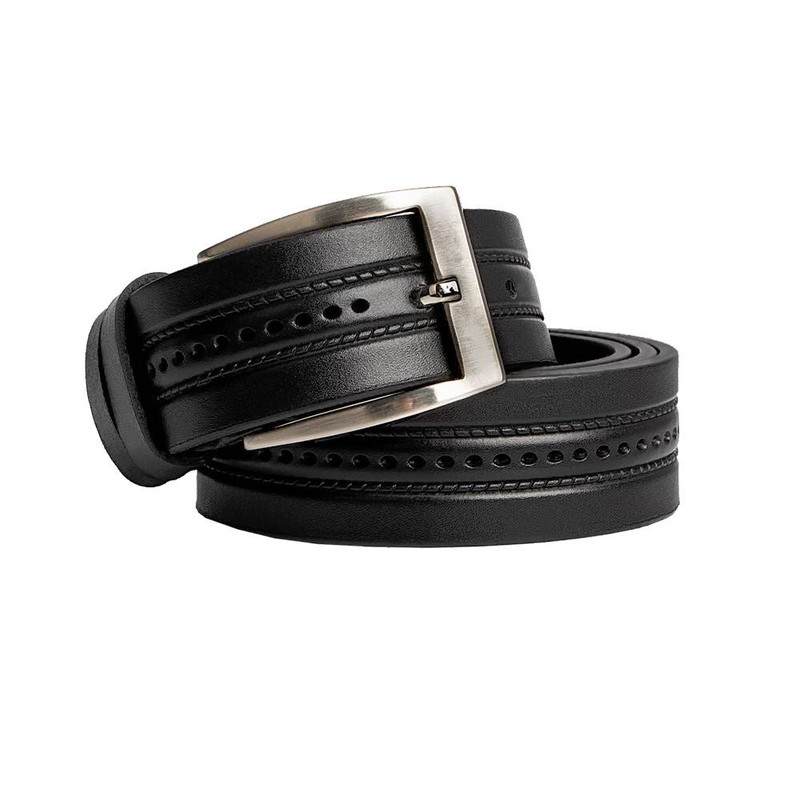 کمربند مردانه چرم کروکو مدل herman
