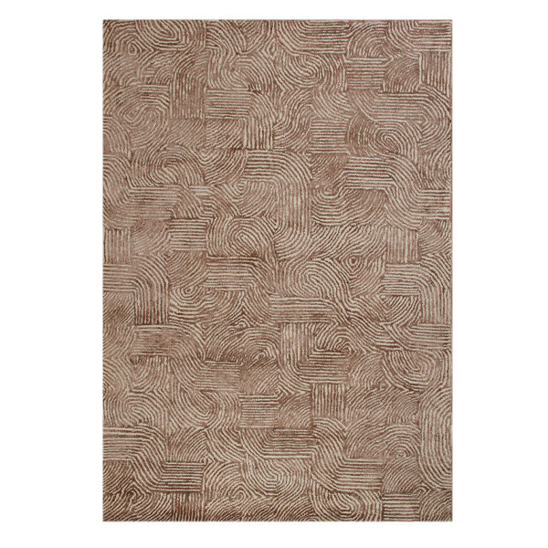 فرش نیمه دستبافت 4 متری وودو هوم مدل داگسون