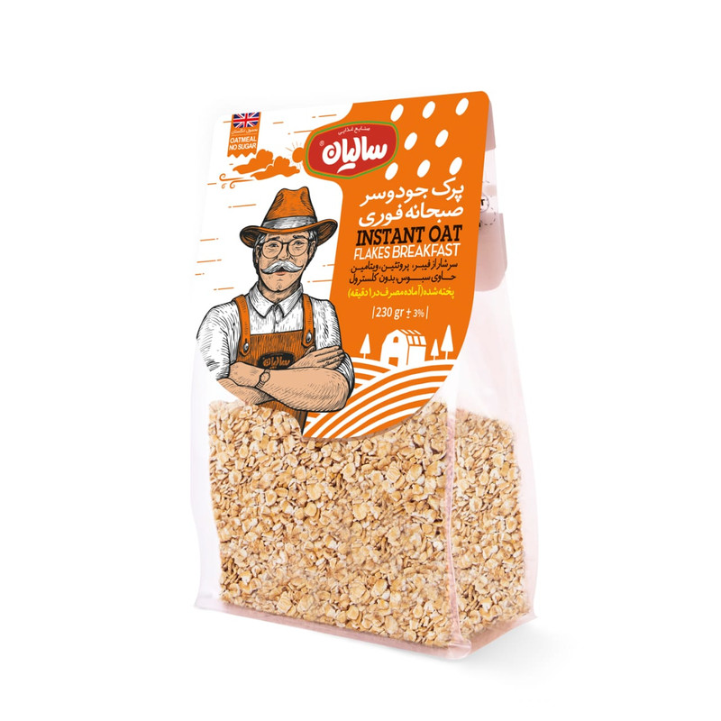 جو دوسر پرک صبحانه صنایع غذایی سالیان - 230 گرم