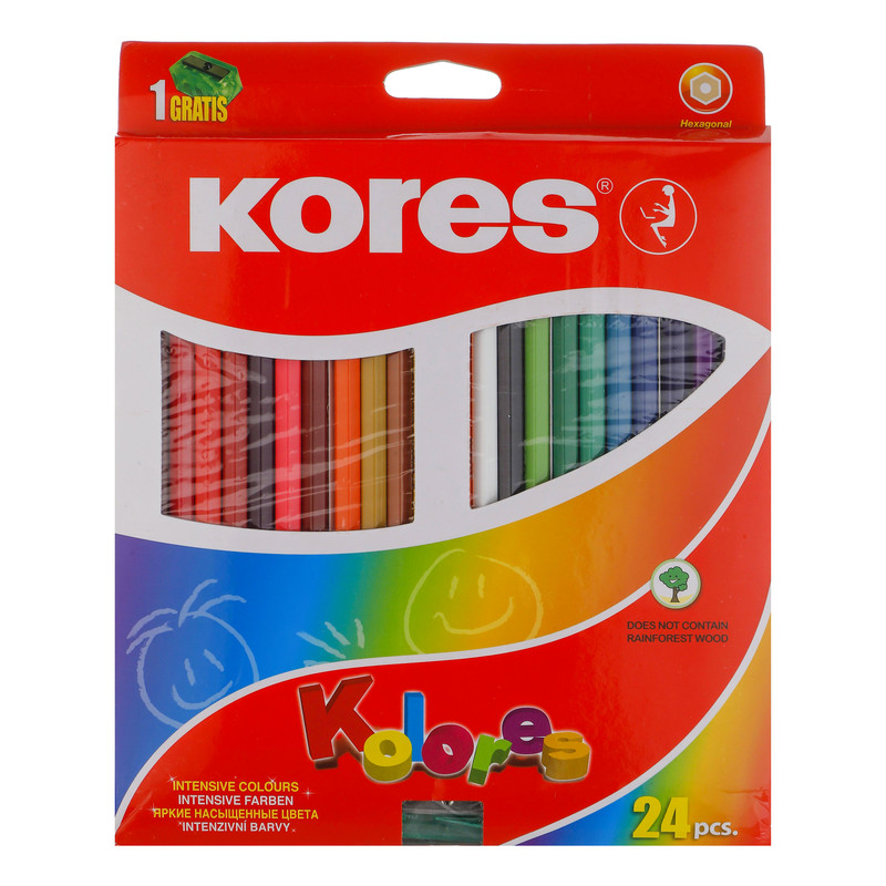 مداد رنگی 24 رنگ کورس مدل 96324