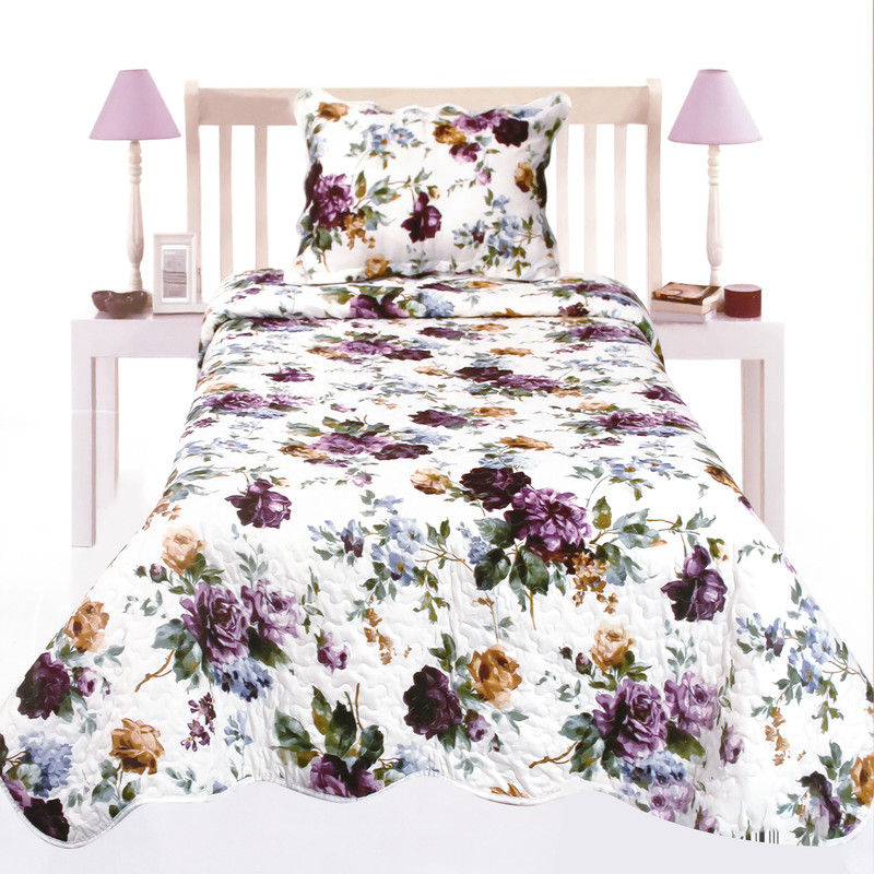 سرویس روتختی هندی مدل yilko تک نفره 2 تکه