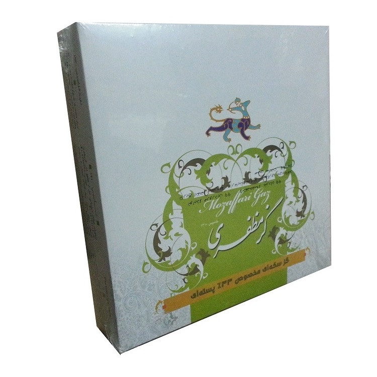 گز سکهای آردی 33 درصد پسته گز مظفری - 450 گرم