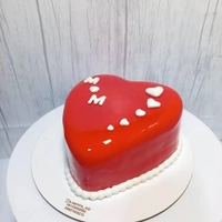 کیک تولد.. فیلینگ موز وگردو.. عشق وقلب