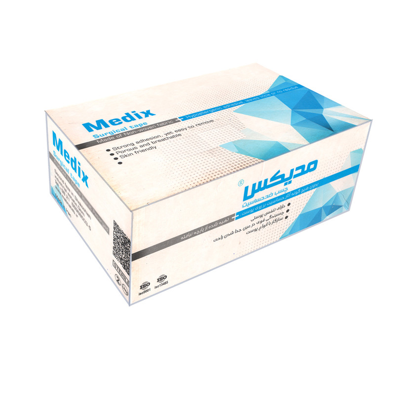 خرید و قیمت چسب پانسمان مدیکس مدل 3M125 بسته 24 عددی