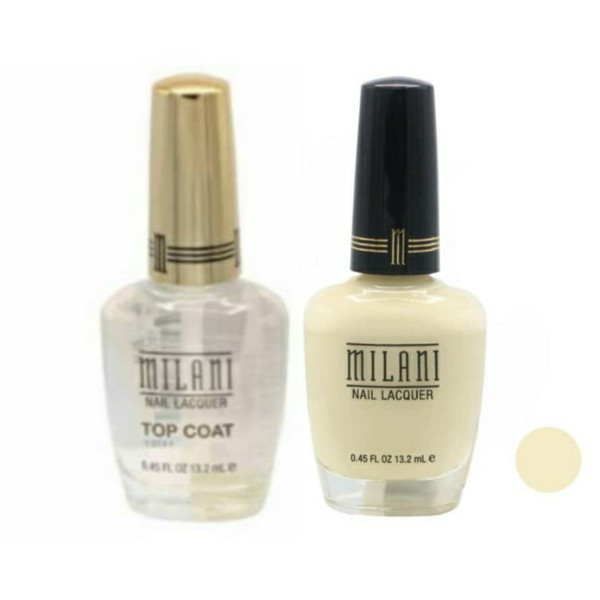 تاپ کات میلانی مدل 04 به همراه لاک ناخن میلانی مدل 875