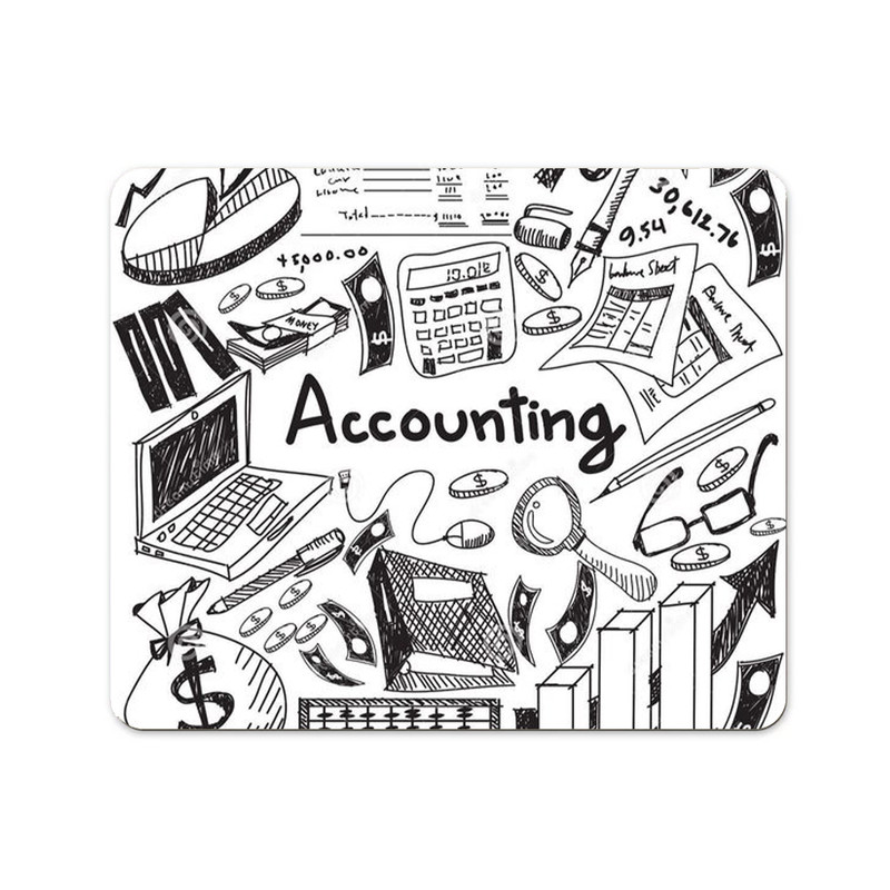 ماوس پد مدل جذاب حسابدار کد 118