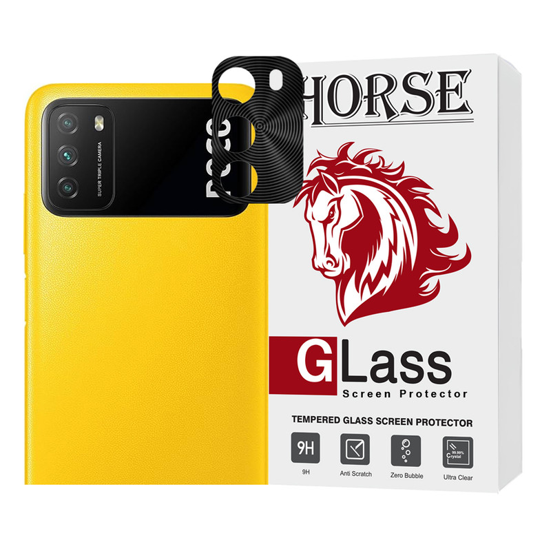 محافظ لنز دوربین هورس مدل PLATINHORS مناسب برای گوشی موبایل شیائومی Poco M3