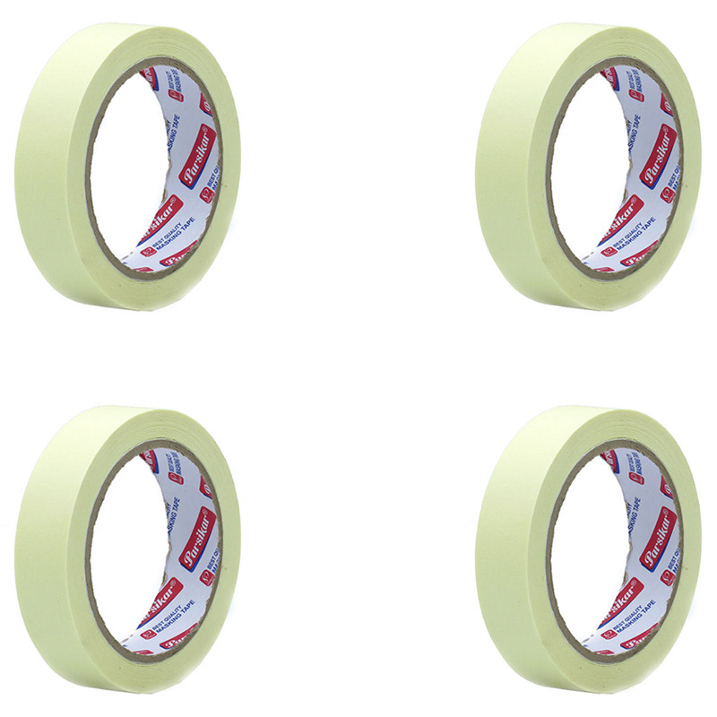 چسب کاغذی پارسیکار مدل JM3024 عرض 2.4 سانتی متر بسته 4 عددی