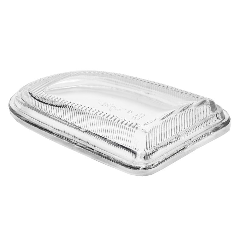 شیشه چراغ مه شکن جلو چپ خودرو قطعه سازان کبیر مدل MEH-SAM-166 مناسب برای سمند