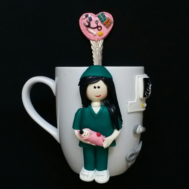 ماگ سرامیکی مدل پزشک ماما کد L854