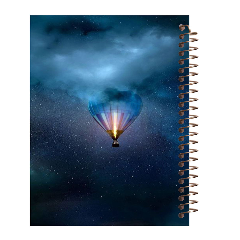 دفترچه یادداشت 60 برگ طرح کهکشان کد N154