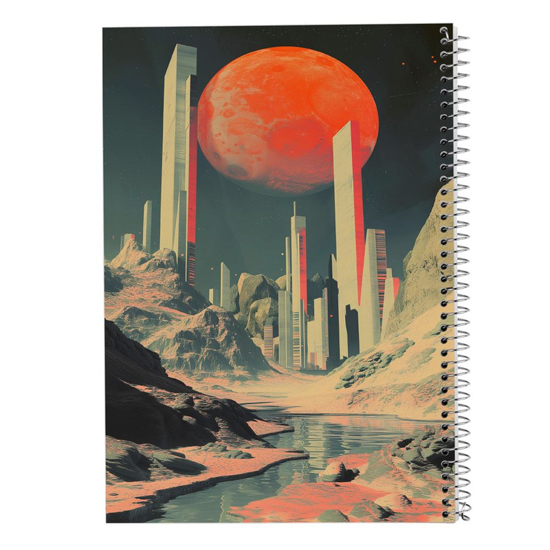 خرید و قیمت دفتر لیست خرید 50 برگ مدوپد مدل ماه کد DF15487