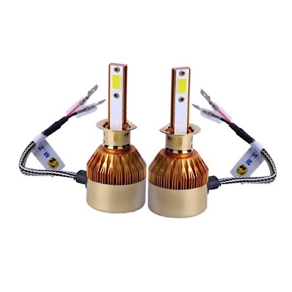 هدلایت لامپ خودرو D9 مدل H1 بسته 2 عددی