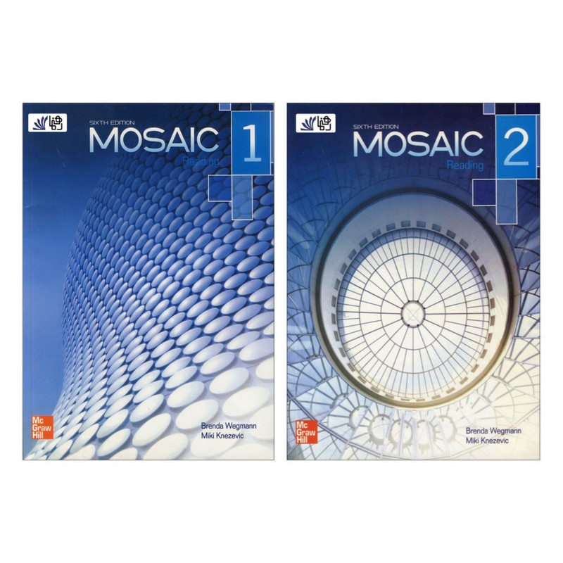 کتاب Mosaic Reading اثر Brenda Wegmann انتشارات رهنما 2 جلدی