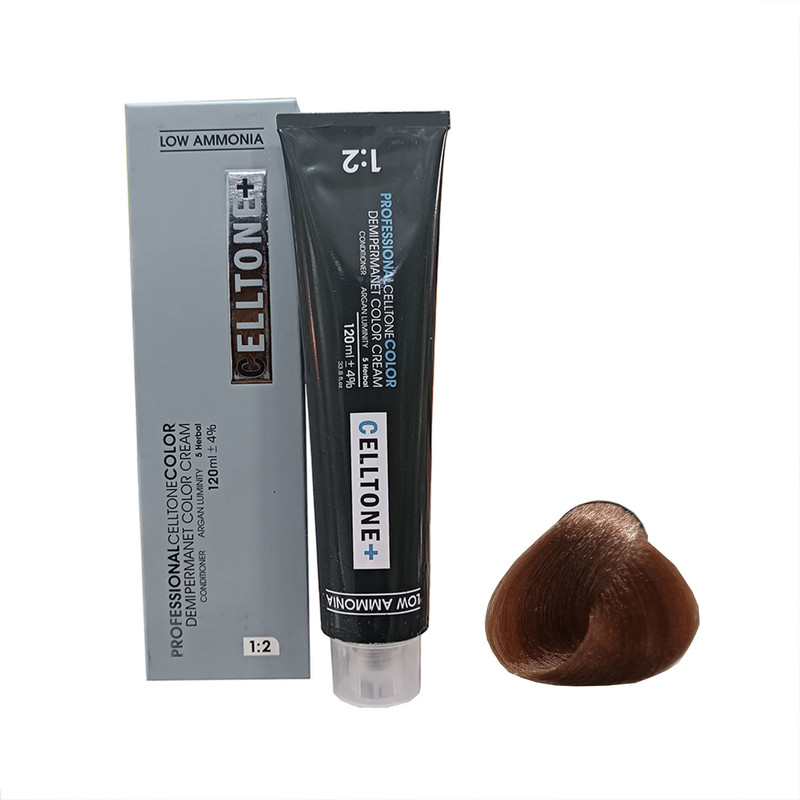 خرید و قیمت رنگ مو سلتون شماره 8/64 حجم 120 میلی لیتر رنگ بلوند کاکائویی روشن