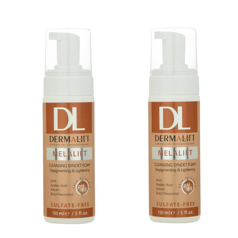 فوم شستشو درمالیفت مدل ملا لیفت حجم 150 میلی لیتر بسته 2 عددی