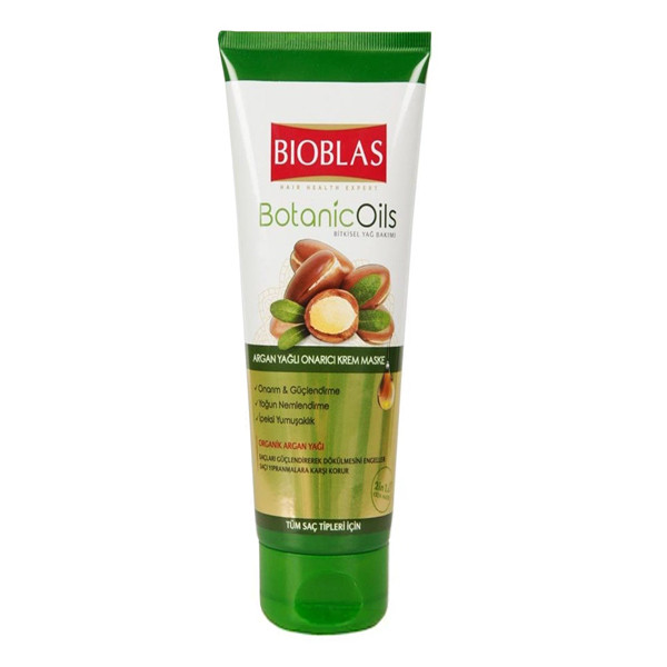 خرید و قیمت ماسک مو بیوبلاس مدل Botanic Oils حجم 200 میلی لیتر