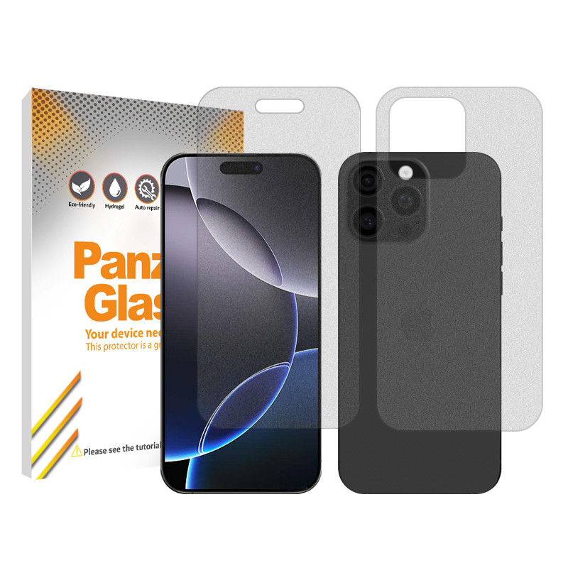 خرید و قیمت محافظ صفحه نمایش مات پنزر گلس مدل Shield مناسب برای گوشی موبایل اپل Iphone 16 Pro Max به همراه محافظ پشت گوشی