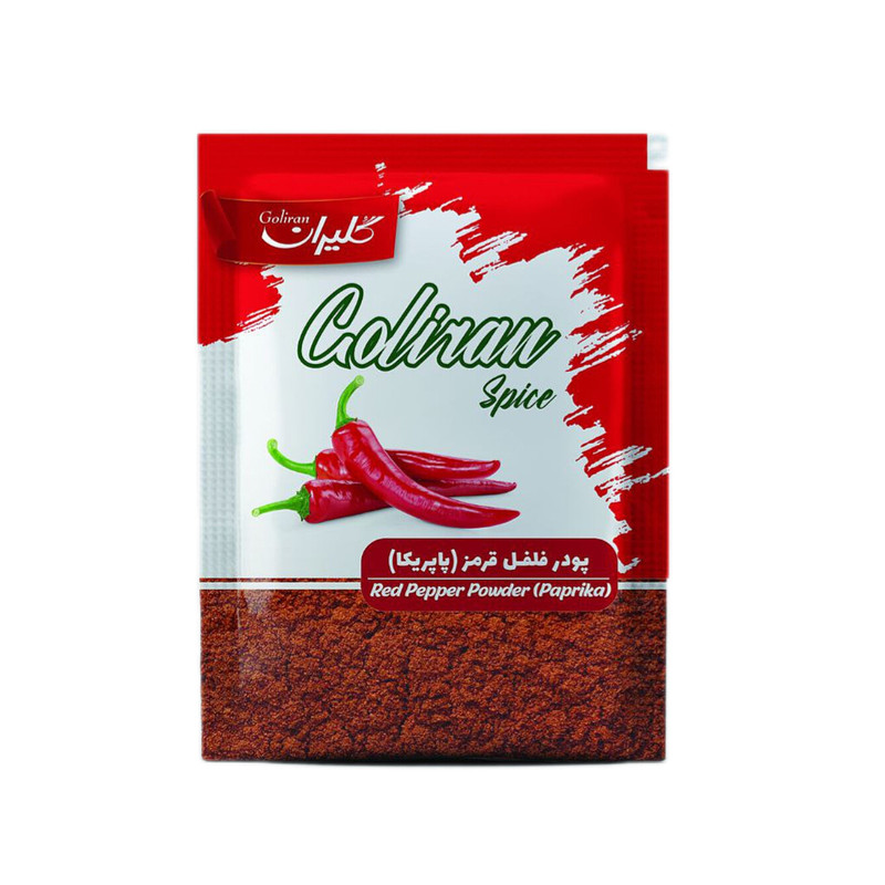 خرید و قیمت پودر فلفل قرمز گلیران - 50 گرم