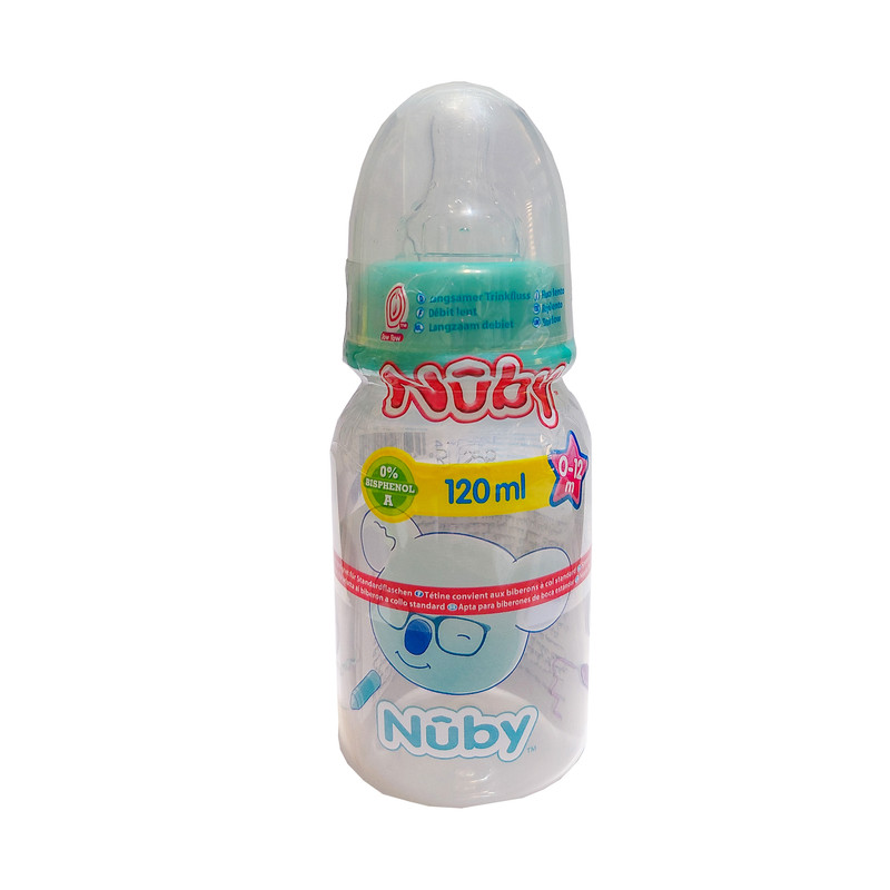 شیشه شیر نوبی طرح کوالا مدل Id1477.1 ظرفیت 120 میلی لیتر