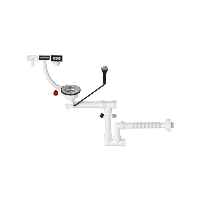 سیفون ظرفشویی تیسا مدل +61085