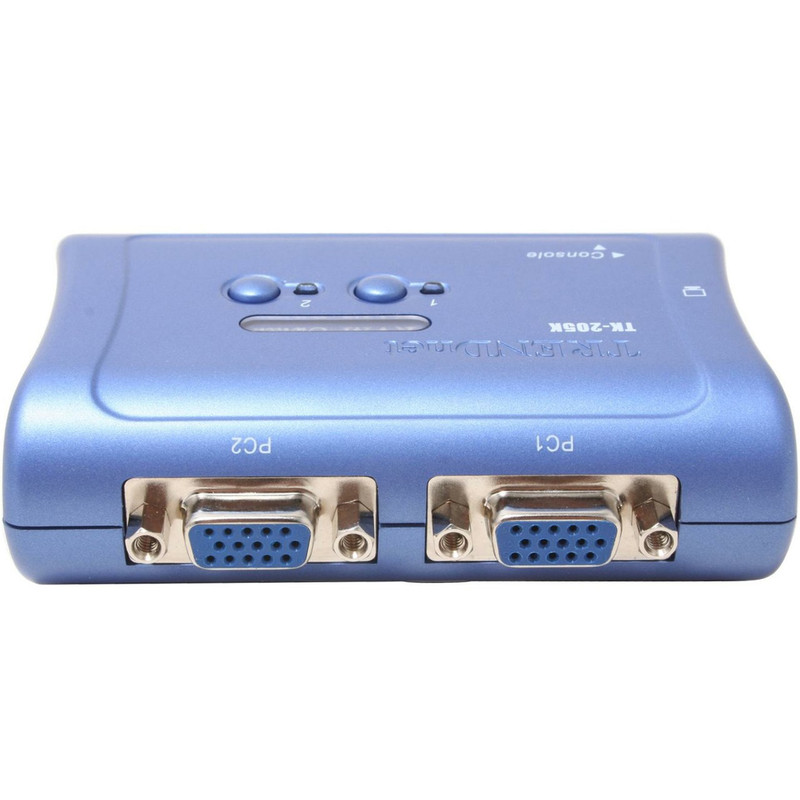 سوییچ KVM دو پورت ترندنت مدل TK-205K