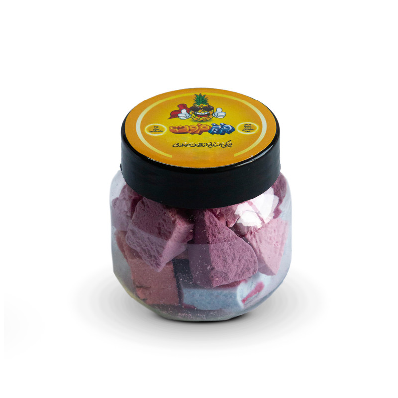 بستنی خشک پفکی میکس قرمز فریزفروت - 25 گرم