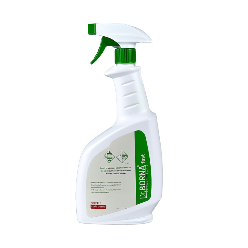 خرید و قیمت محلول ضدعفونی کننده دکتر برنا فست مدل سریع الاثر حجم 750 میلی لیتر