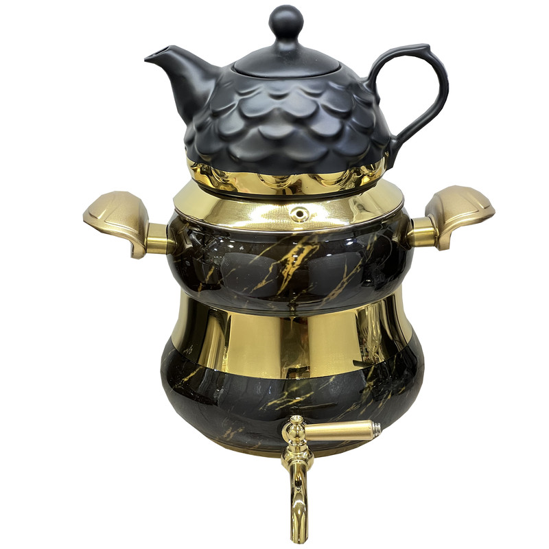 خرید و قیمت ست کتری و قوری تیتیل مدل مرمریت فیش