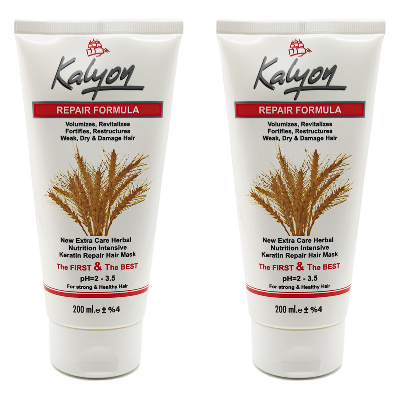 ماسک مو کالیون مدل Repair Formula حجم 200 میلی لیتر مجموعه 2 عددی