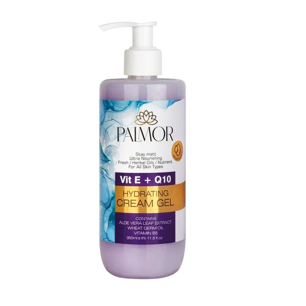 خرید و قیمت کرم ژل مرطوب کننده صورت پالمور مدل Q10 حجم 350 میلی لیتر