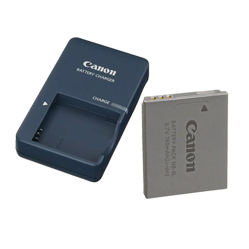 شارژر باتری دوربین کانن مدل 2LVE به همراه باتری