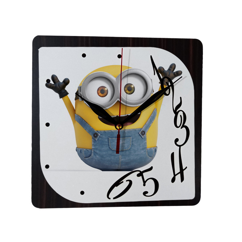 ساعت دیواری کودک طرح مینیون کد Tn6
