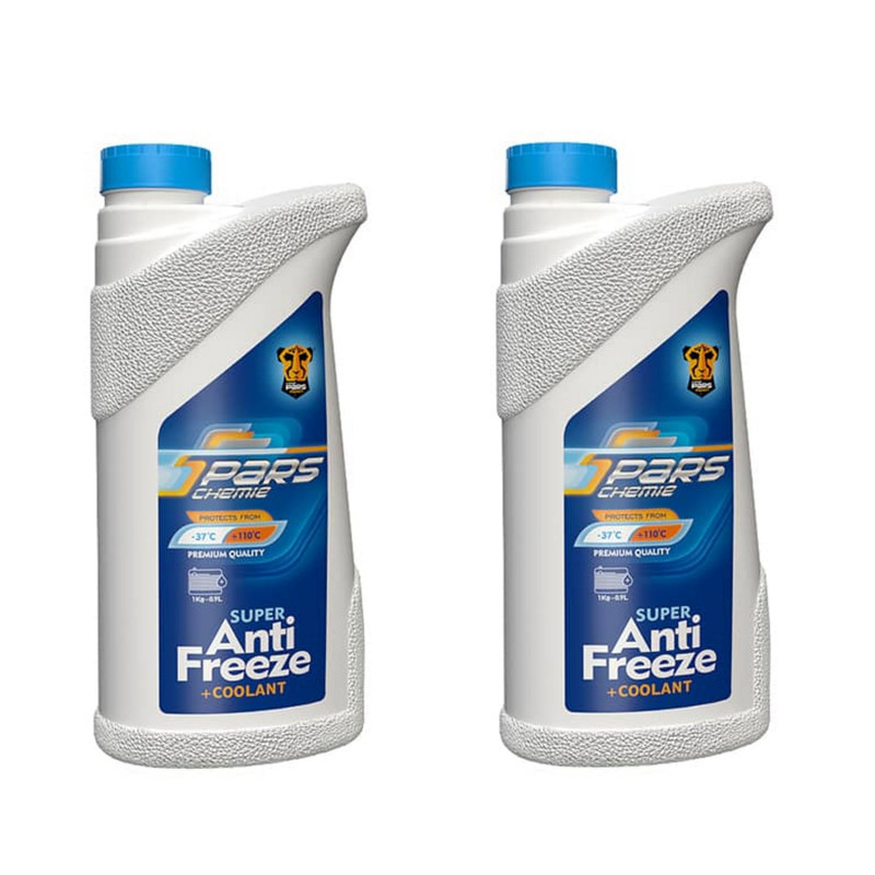 سوپر ضدیخ ضدجوش پارس شیمی مدل Super حجم 1 لیتر بسته 2 عددی