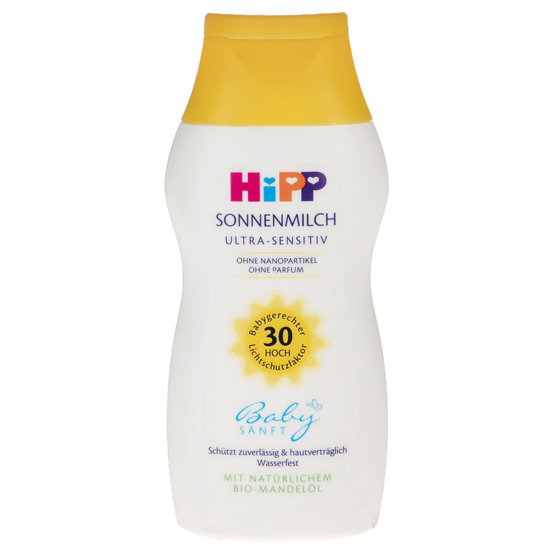 لوسیون ضد آفتاب بچه هیپ مدل Ultra-Sensitiv حجم 200 میلی لیتر