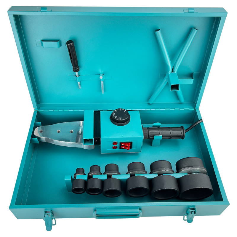 دستگاه جوش لوله پلیمری پاور اکشن مدل TW 1700 مجموعه 11 عددی