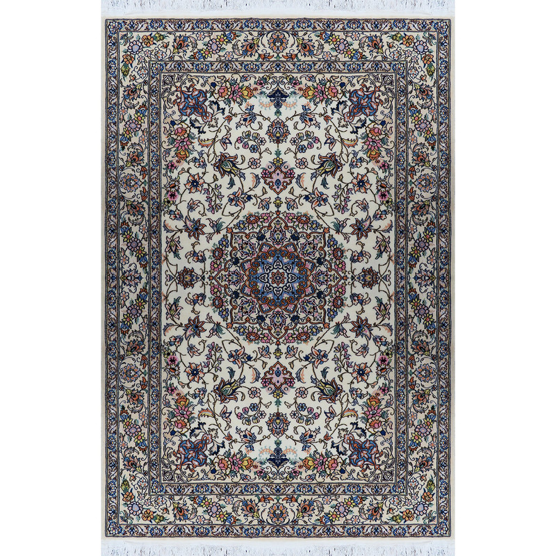 فرش دستبافت 3 متری مدل لچک ترنج نائین 9لا کد 514