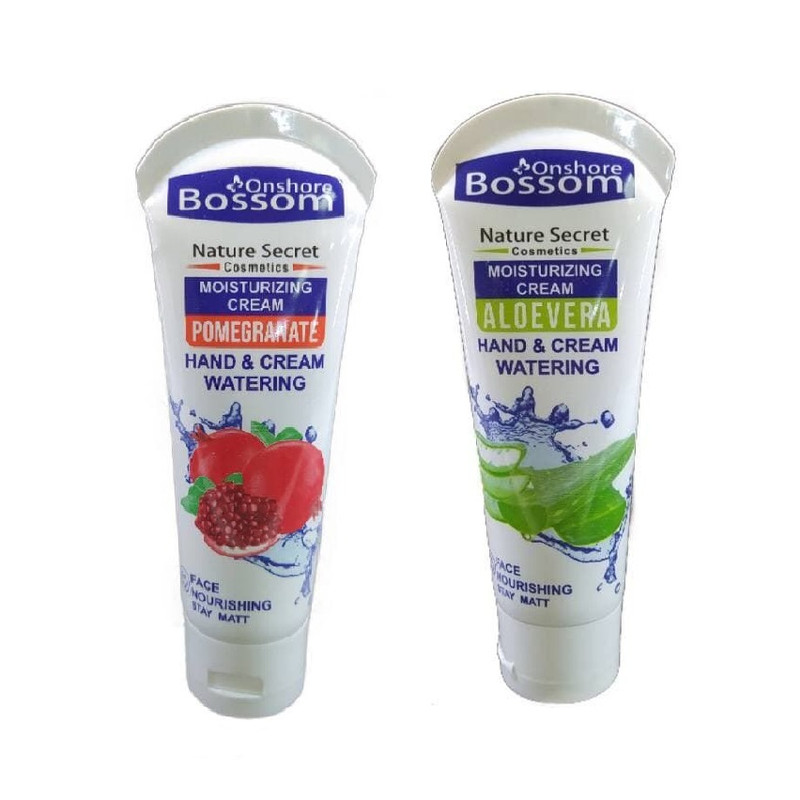 خرید و قیمت کرم مرطوب کننده انشور بوسوم مدل انار و آلوئهورا حجم 75 میلی لیتر مجموعه 2 عددی