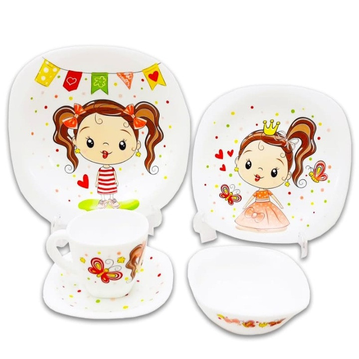 سرویس غذا خوری 5 پارچه پارس اوپال کد 747