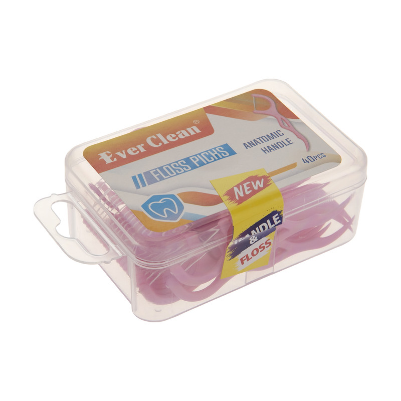 خرید و قیمت نخ دندان اورکلین مدل EVC015 بسته 40 عددی