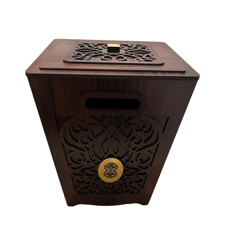 سطل چوبی مدل اسلیمی کد 02