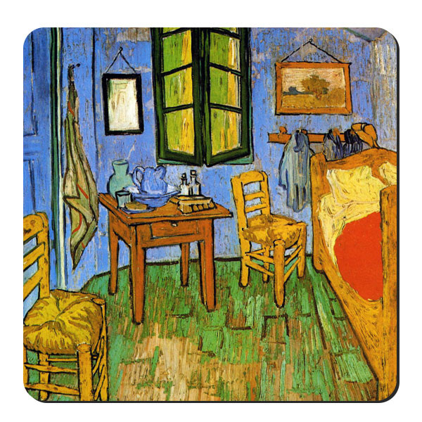 زیر لیوانی طرح نقاشی ونسان ونگوگ کد nzl07