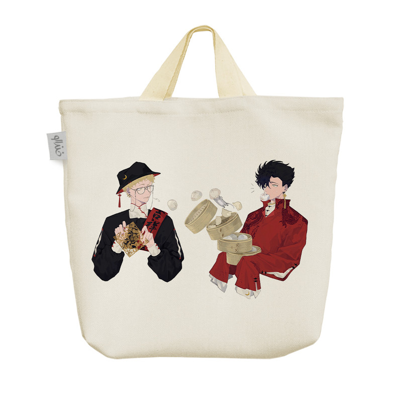 ساک خرید خندالو مدل کی و کورو انیمه هایکیو کد 1440