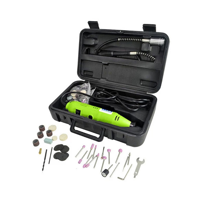 خرید و قیمت فرز انگشتی و سری سیلور مدل YP-GT-RT41-135W مجموعه 41 عددی