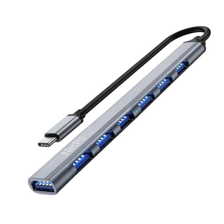 هاب 7 پورت USB-C نت پیل مدل 8035