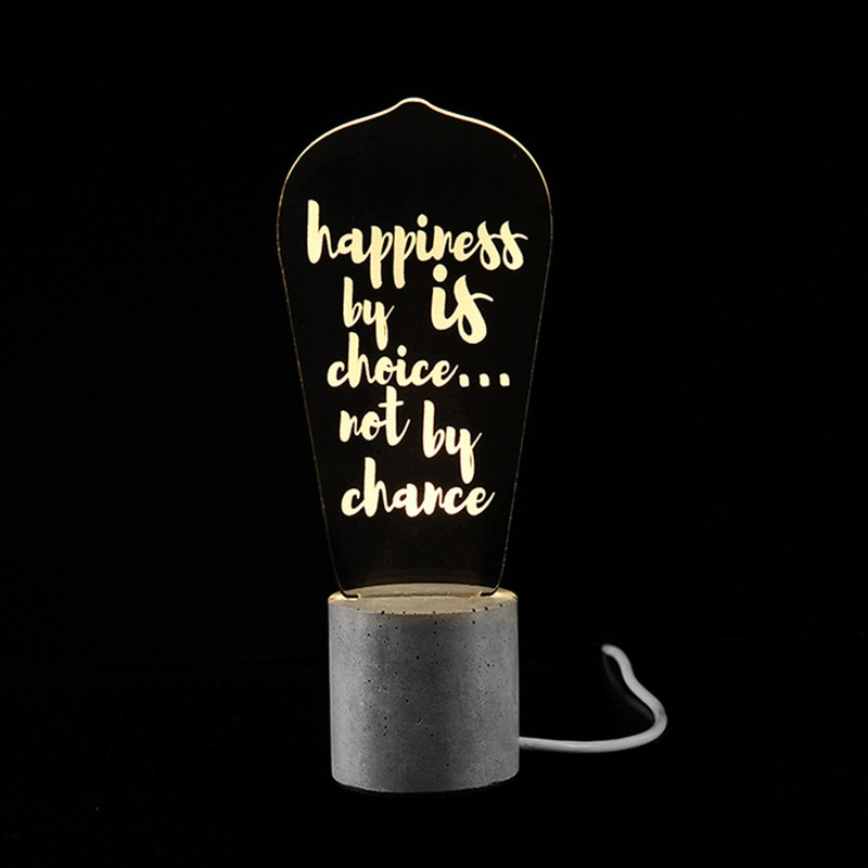 چراغ خواب دکوراتیو پلاس مدلAC-042