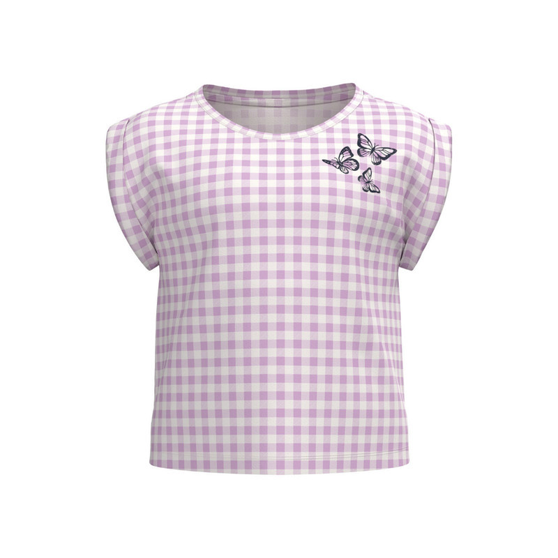 تی شرت آستین کوتاه دخترانه لوپیلو مدل کراپ 2